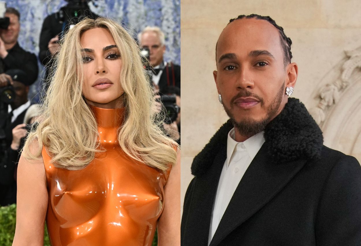 Kim Kardashian presume su relación con Lewis Hamilton en Instagram
