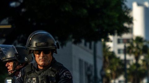Las protestas contra las redadas derivaron en una movilización inédita de la comunidad angelina.