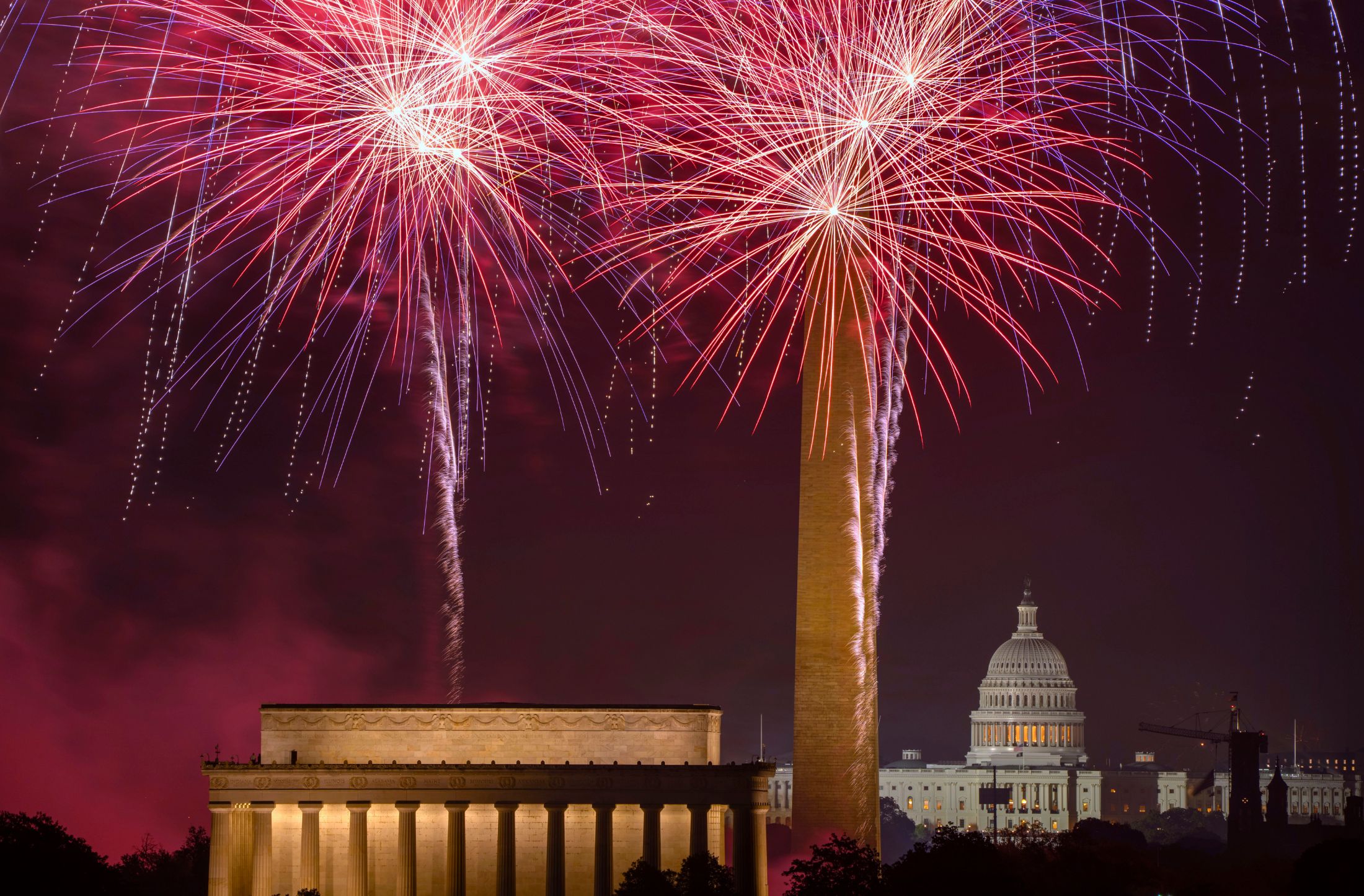 Aniversario 250 de EE.UU.: Washington prepara el mayor show de fuegos artificiales