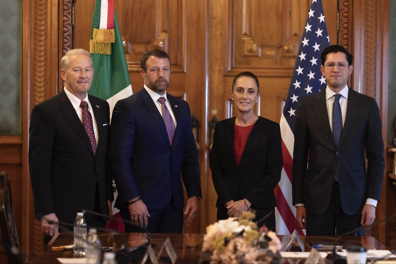 Markwayne Mullin destaca la cooperación de México y reconoce importancia de respetar su soberanía