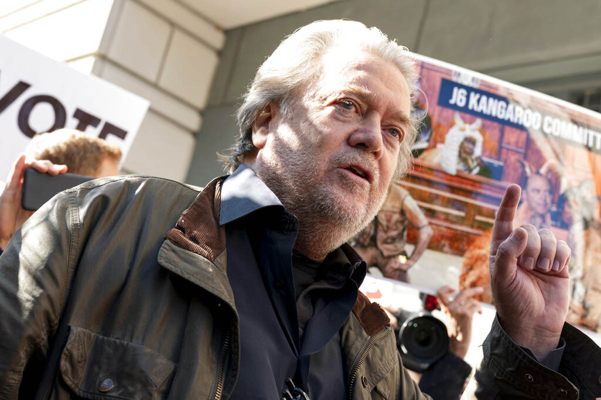 "Vamos a perder el Senado en otoño", advierte Steve Bannon, exasesor de Donald Trump