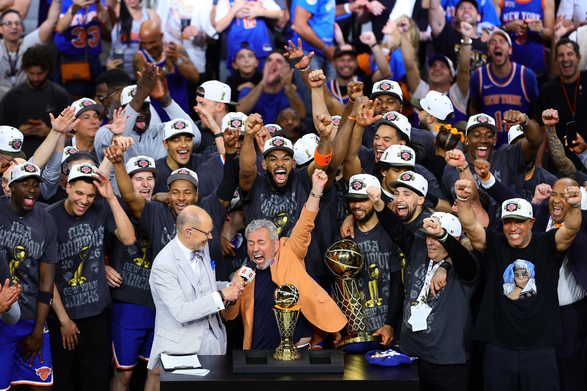 Por primera vez en 53 años: New York Knicks son los campeones de la NBA