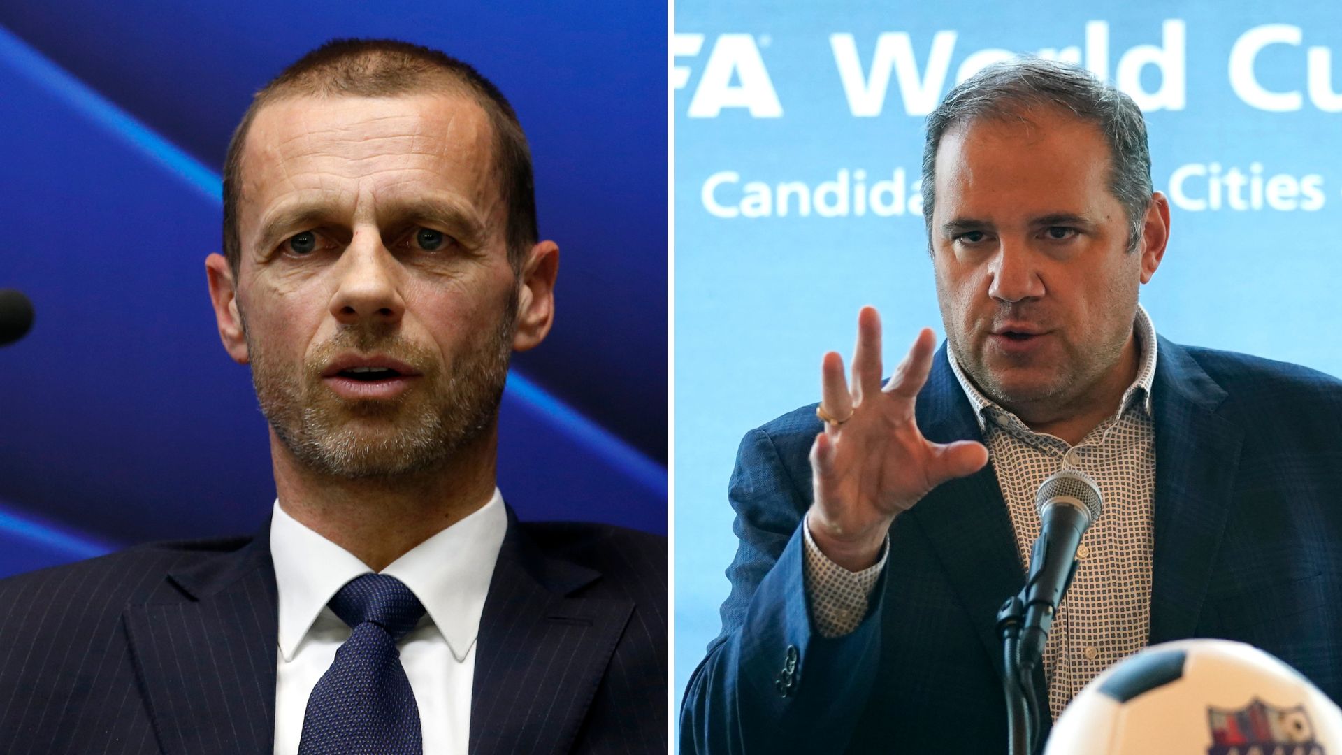 UEFA y Concacaf anuncian un histórico boicot contra el plan de Infantino de vender los torneos de FIFA