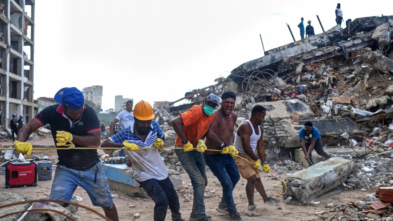 Venezuela sube a 4,829 la cifra de muertos en terremotos