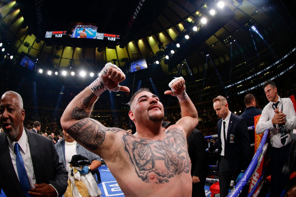 Andy Ruiz se compromete a ganar otro título mundial