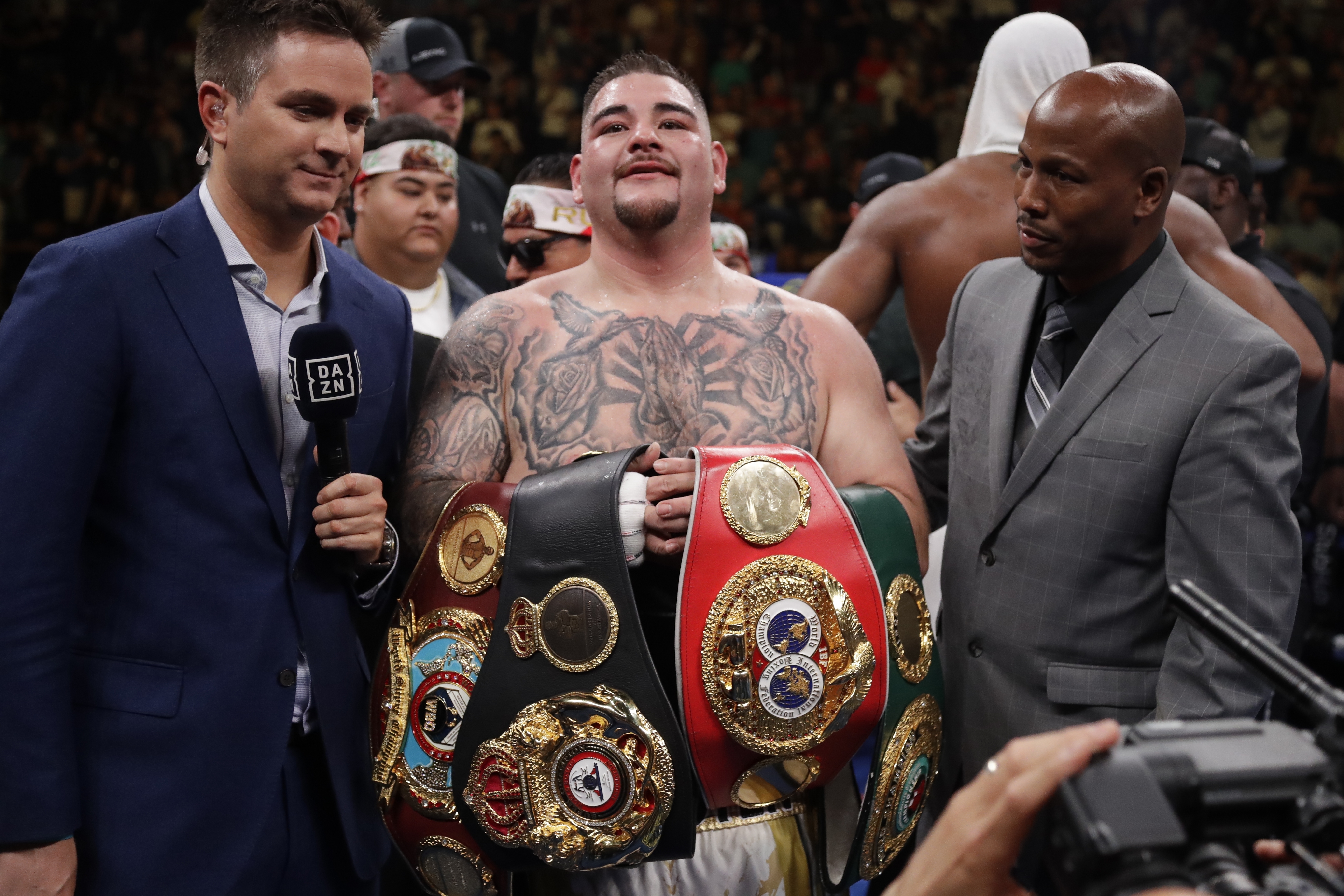 Andy Ruiz y Eddie Hearn unieron fuerzas para el regreso del mexicano al ring