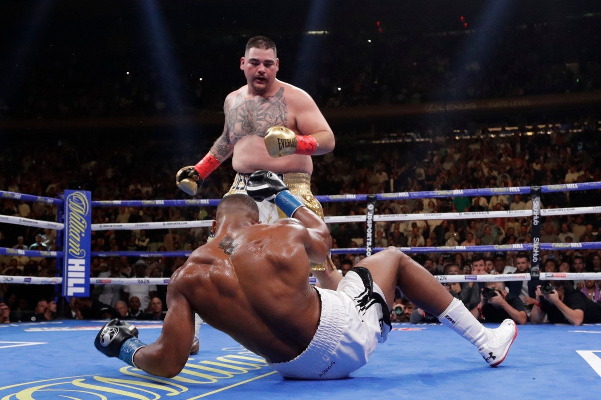 Andy Ruiz predice el resultado de la posible pelea entre Fury y Joshua