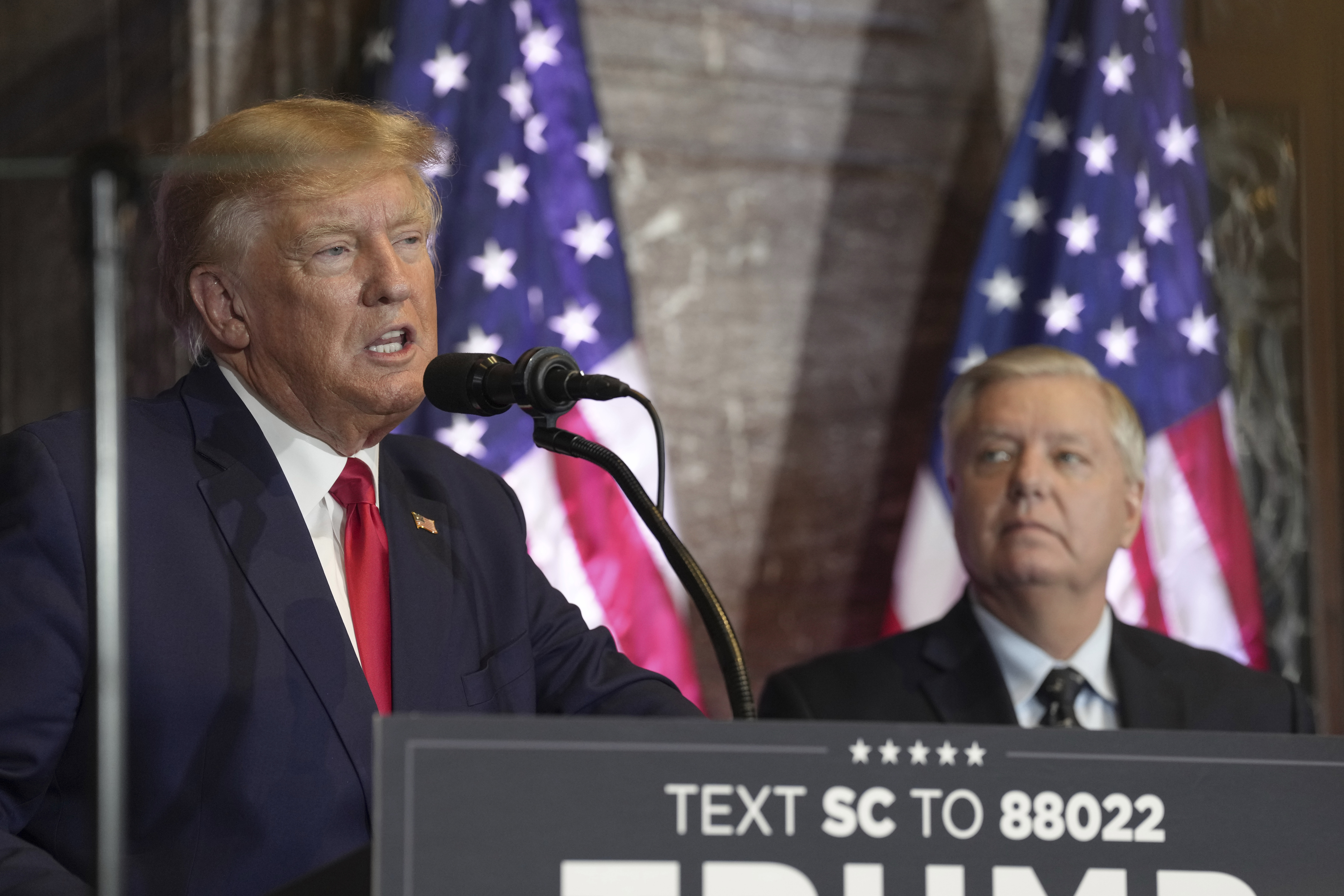 Trump lamenta la muerte del senador Lindsey Graham y dice que fue "un verdadero patriota"