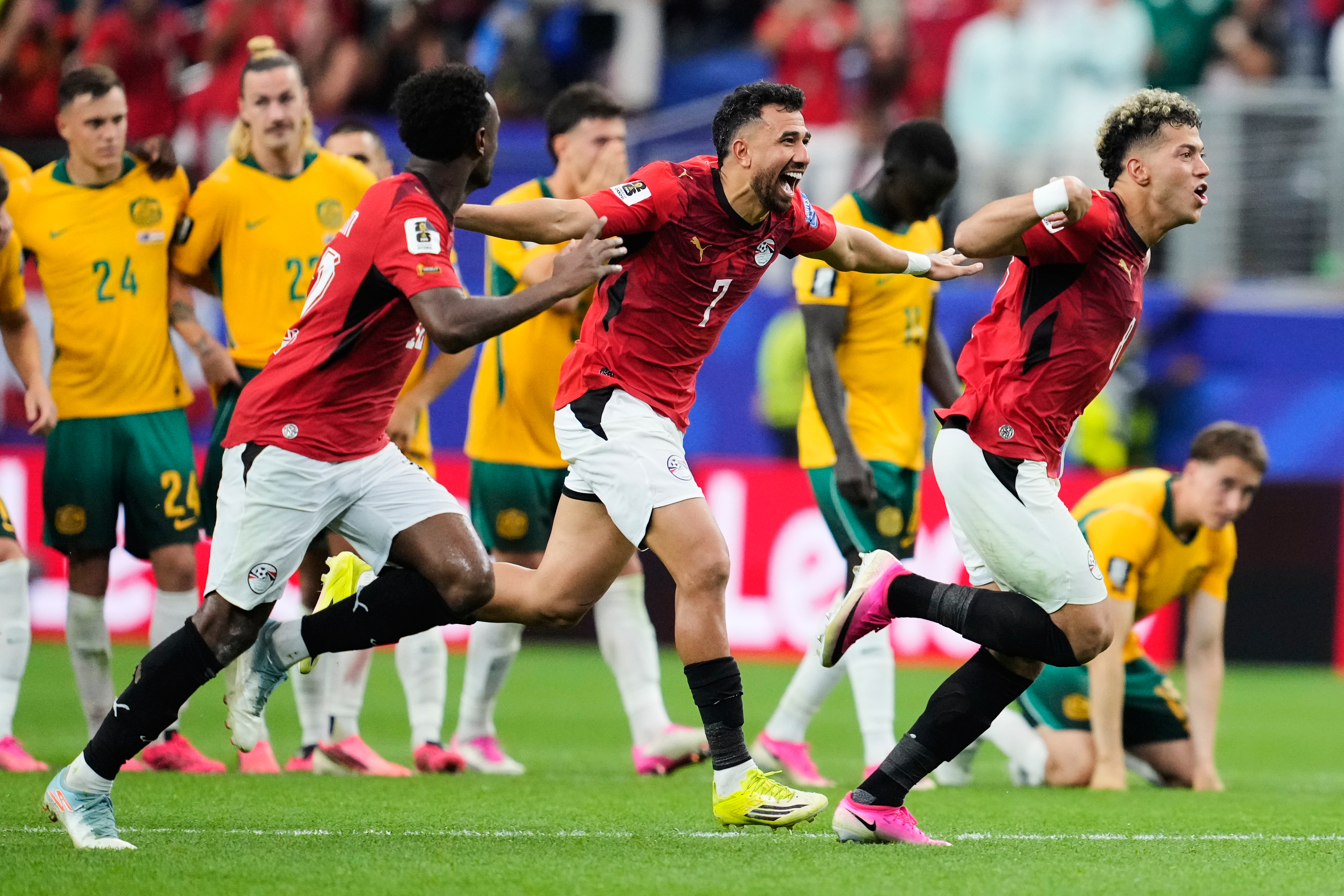 Egipto y Salah avanzaron a los octavos de final tras eliminar en penales a Australia
