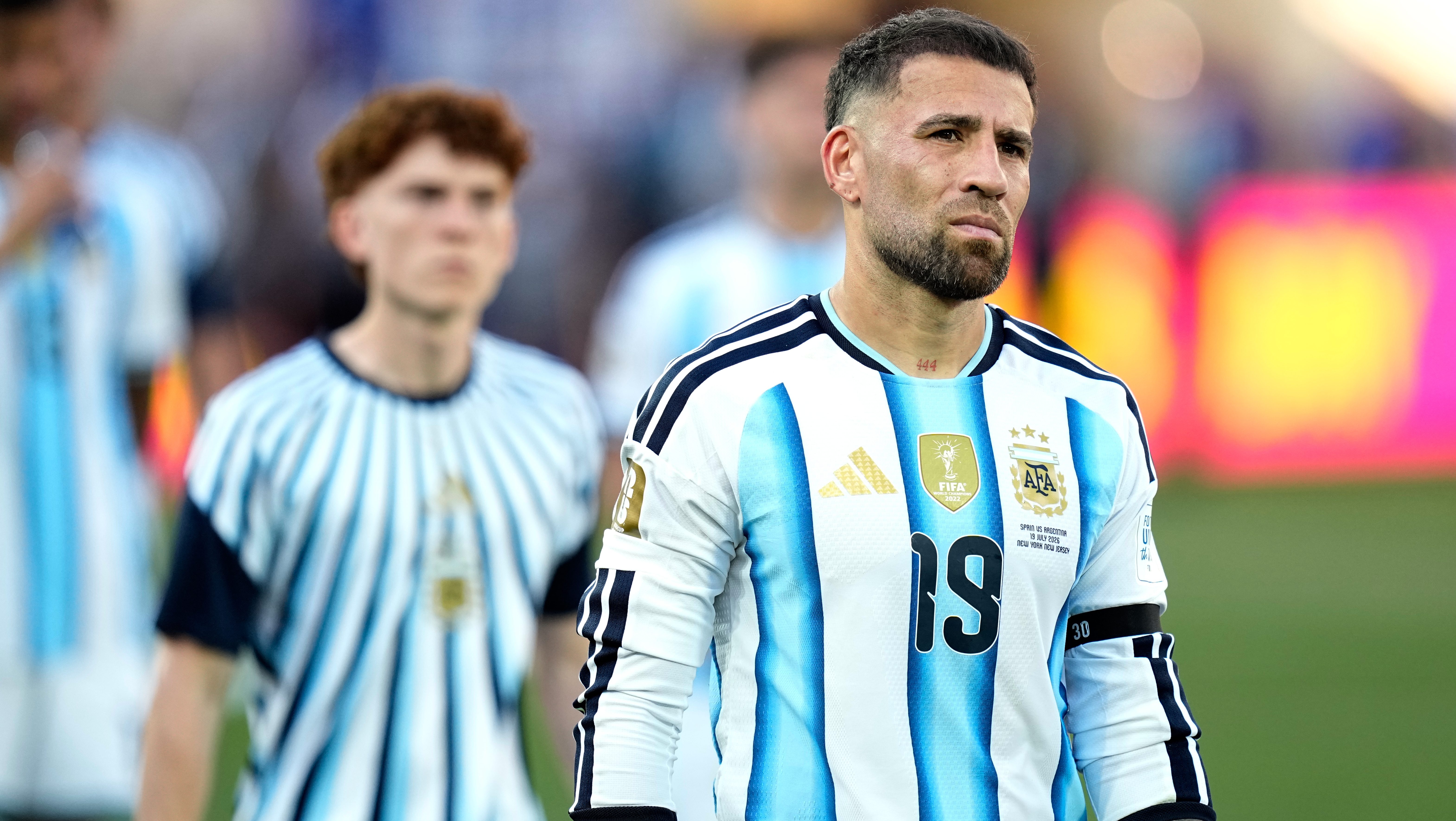 Nicolás Otamendi compartió sus emociones al  confirmar su retiro de la selección de Argentina