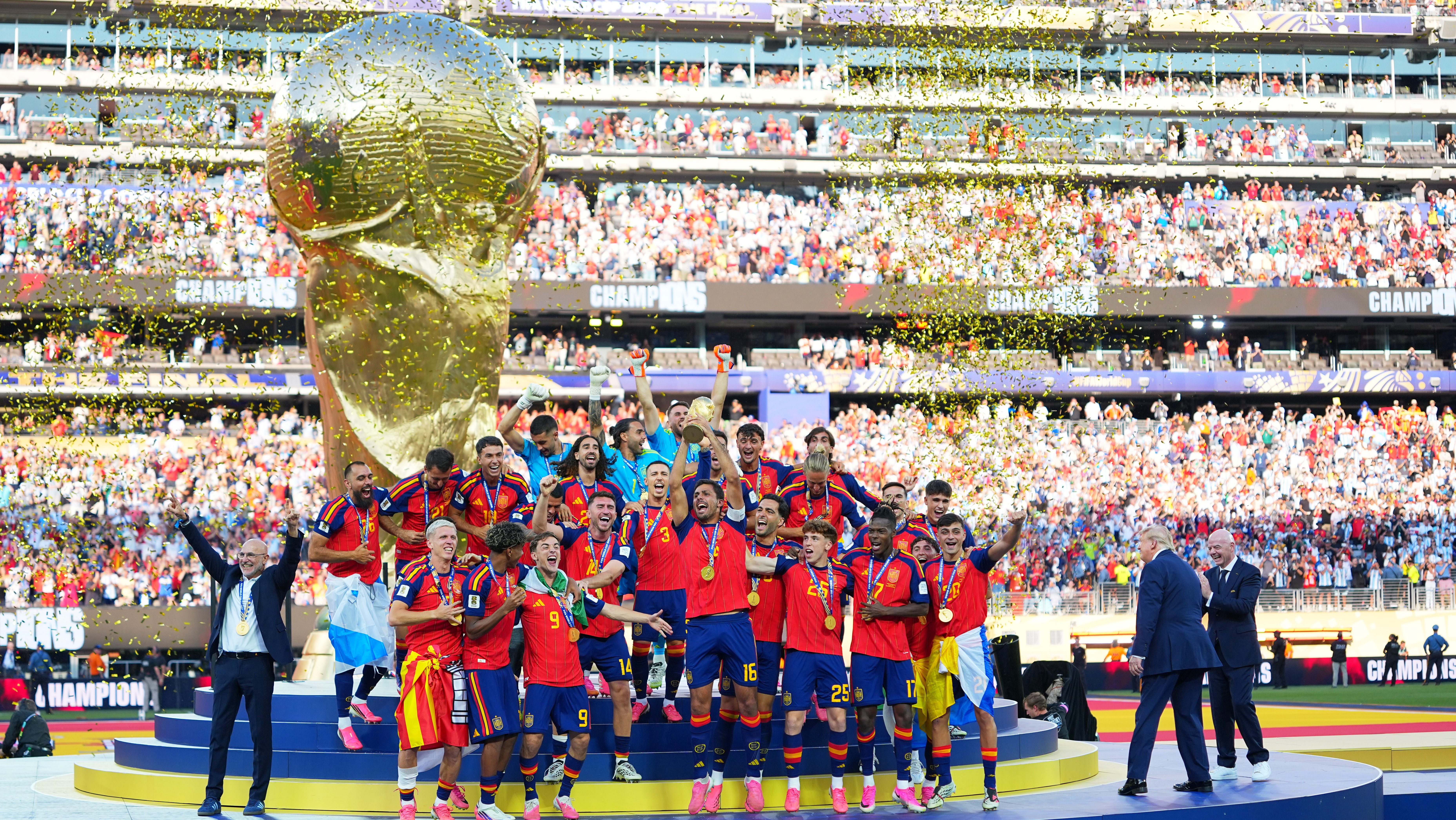 España derrotó a Argentina para conquistar su segunda Copa del Mundo