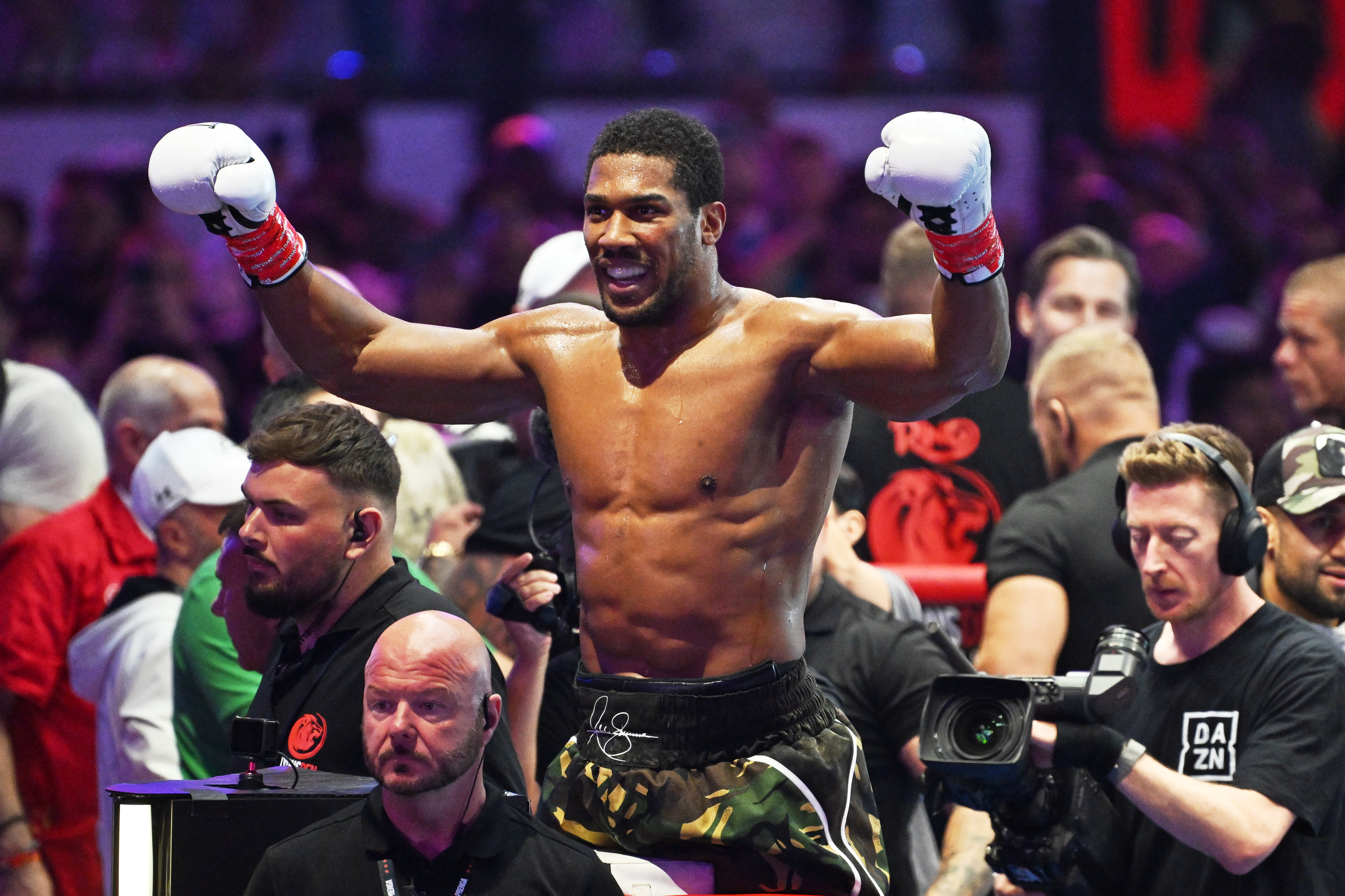 Anthony Joshua está listo para enfrentar a Fury: "voy a arrancarle el corazón"
