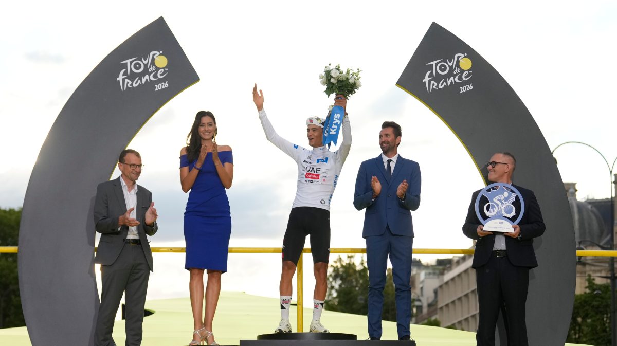 Isaac del Toro obtiene histórico podio para México en el Tour de France