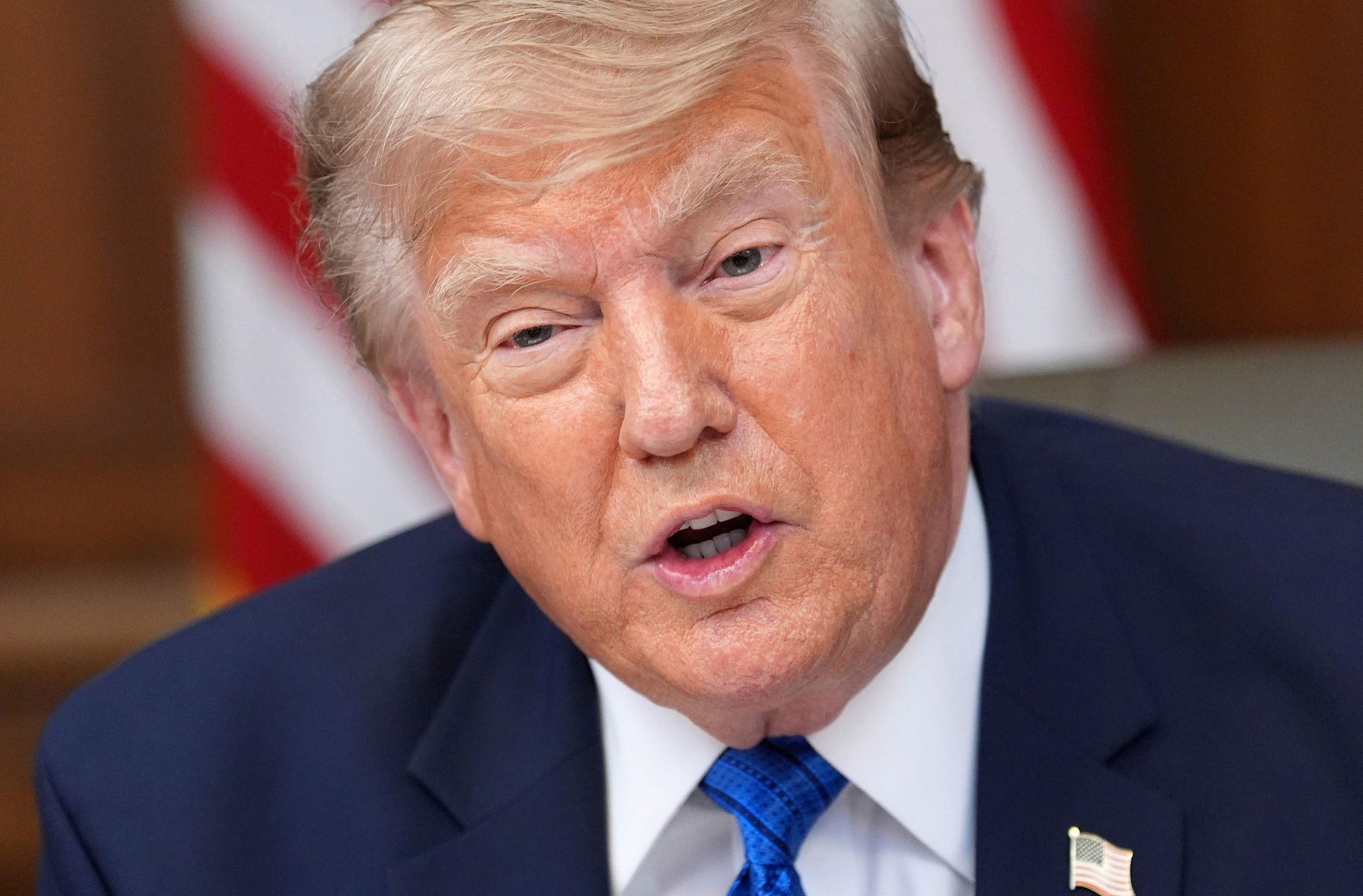 Trump dice que EE.UU. vivirá una crisis como Ceuta si ganan los demócratas en 2028