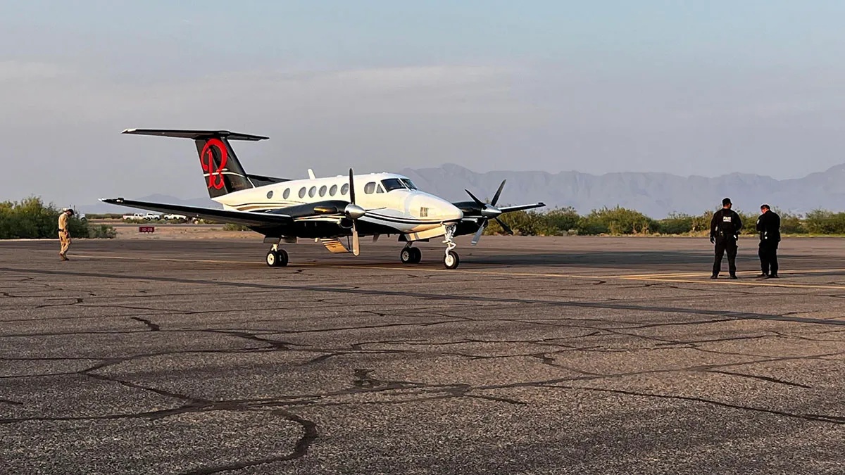 El avión usado en la captura de “El Mayo” Zambada fue donado por el FBI a un museo