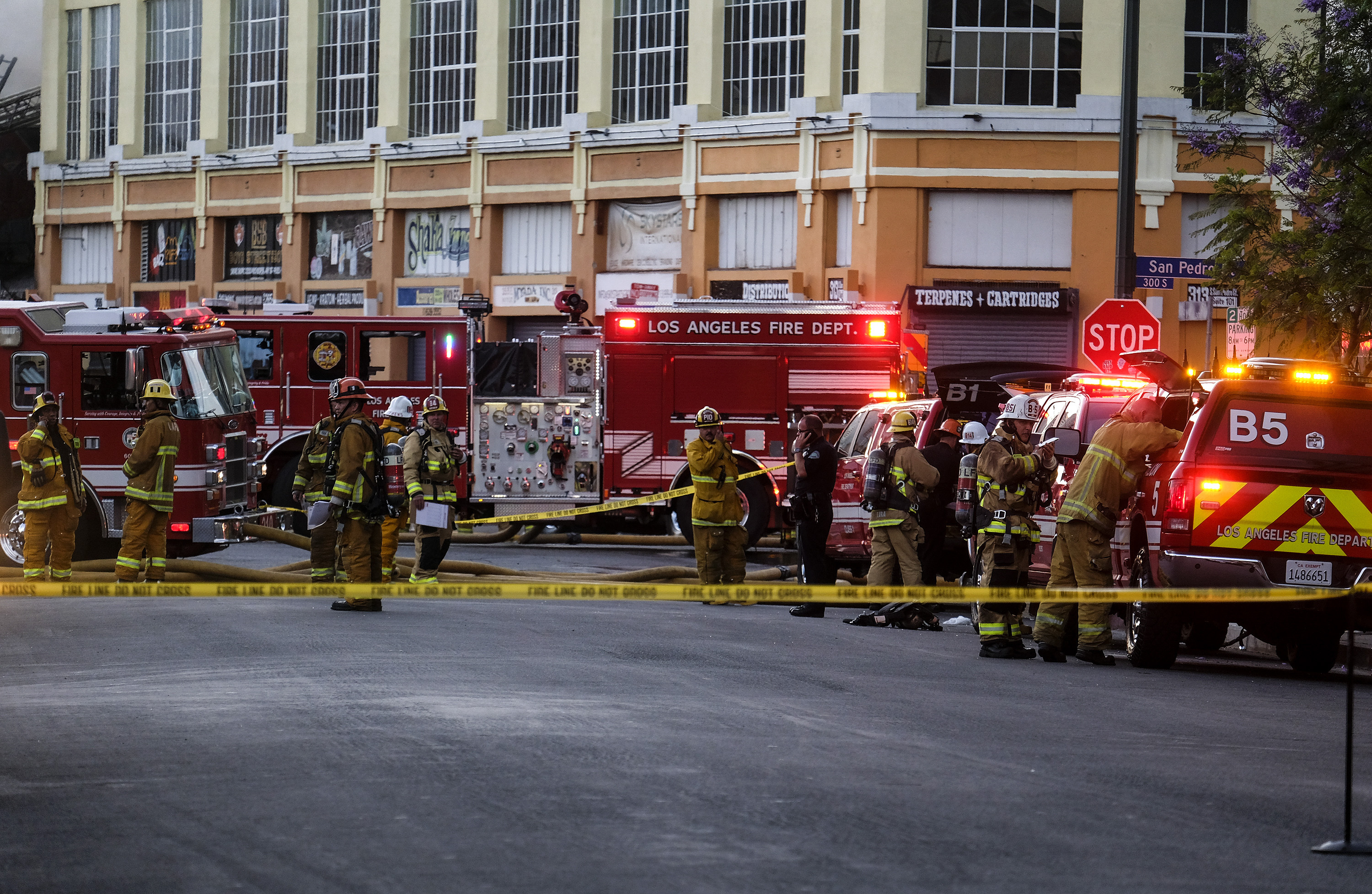 Negocio mexicano de Los Ángeles destruido en presunto incendio provocado