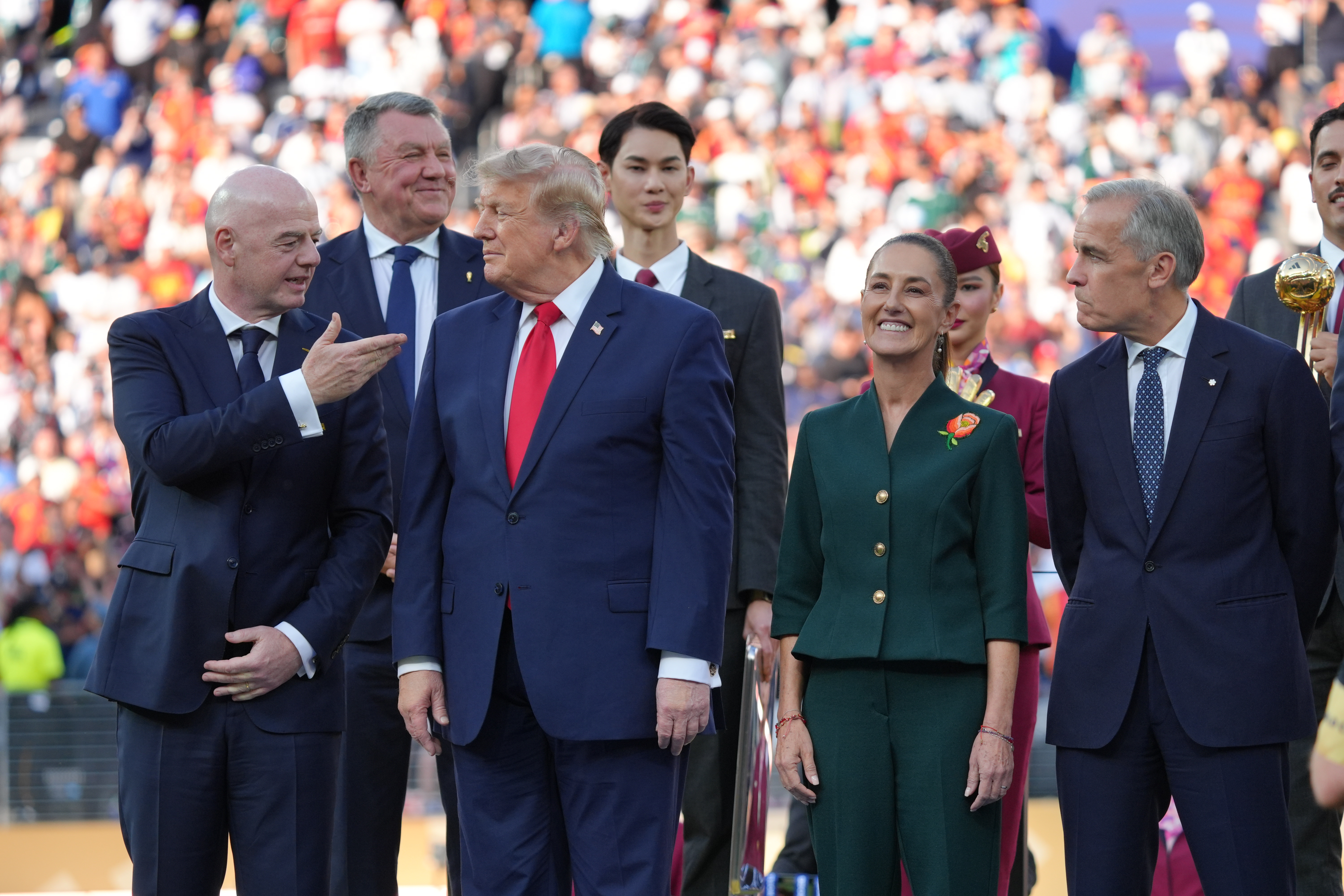 Claudia Sheinbaum felicita a España por conquistar Copa Mundial 2026 y a México por ser la mejor sede