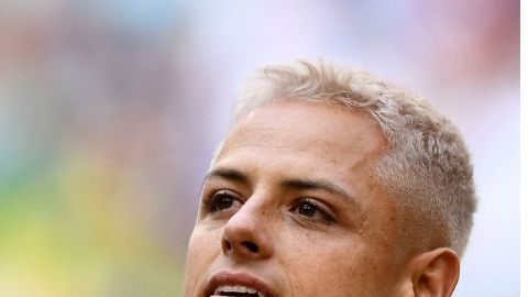 Javier Hernández, Cristiano Ronaldo, Lionel Messi y Luka Modric (fotos Imago y AP