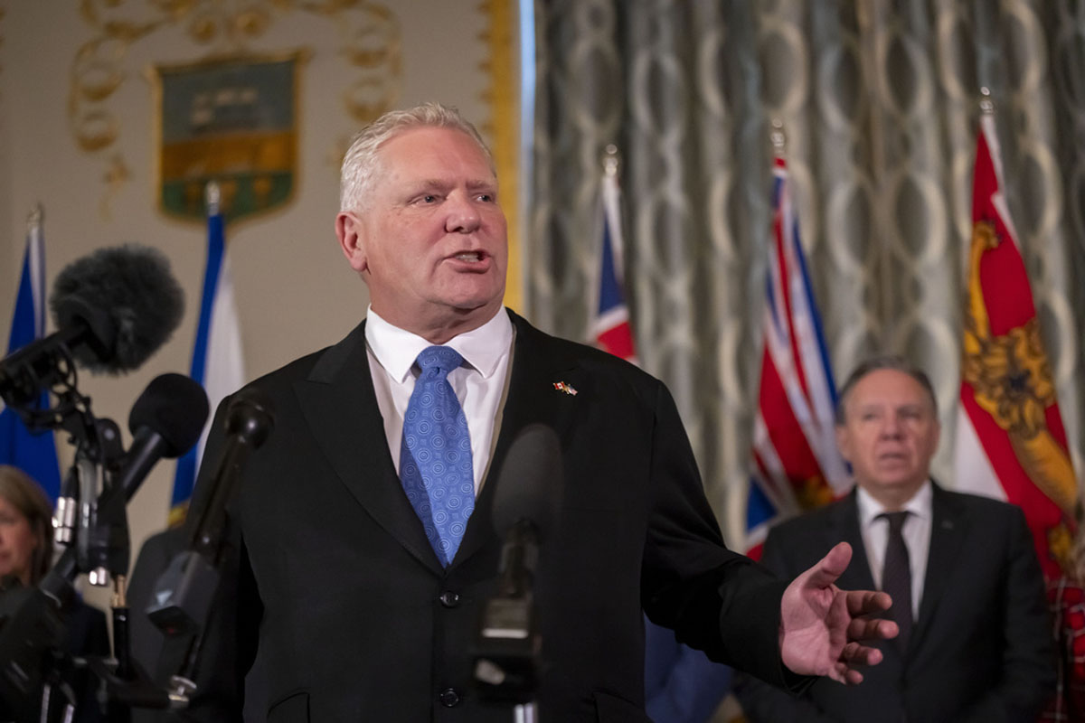 Primer ministro de Ontario califica de vergonzosa la nueva amenaza de Trump para sancionar a Canadá