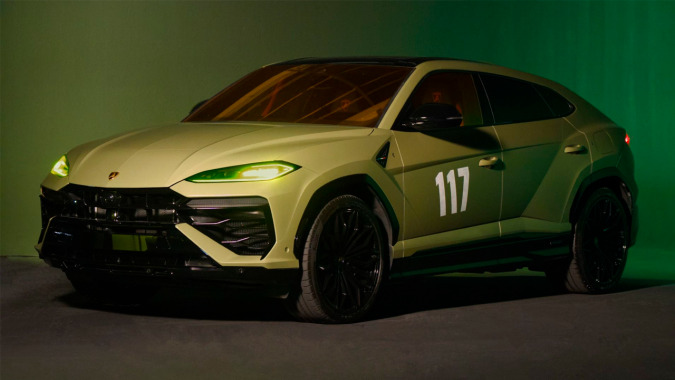 El Lamborghini Urus SE Master Chief 117 Edition