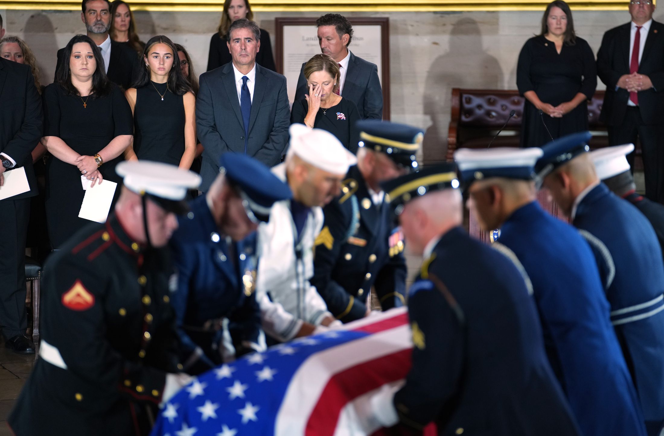 Lindsey Graham recibe homenaje en el Capitolio antes de su funeral