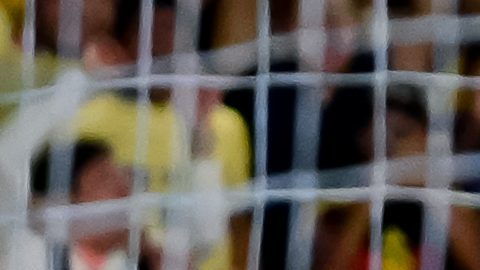 Querétaro, Querétaro, 18 de julio de 2026. , durante el partido correspondiente a la jornada 1 del torneo Apertura 2026 de la Liga BBVA MX, entre los Gallos Blancos del Querétaro y las Águilas del América, realizado en el estadio La Corregidora. Foto: Imago7/ Hugo Martínez