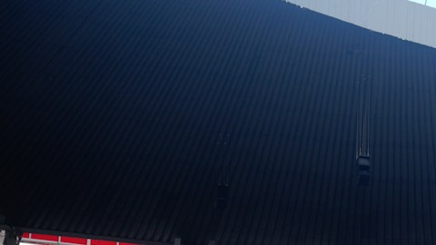 Ciudad de México, 21 de julio de 2026. Panorámica del estadio, durante el partido correspondiente a la jornada 2 del torneo Apertura 2026 de la Liga BBVA MX, entre la Máquina Celeste del Cruz Azul y el Club Puebla, realizado en el estadio Ciudad de los Deportes. Foto: Imago7/Diego Padilla