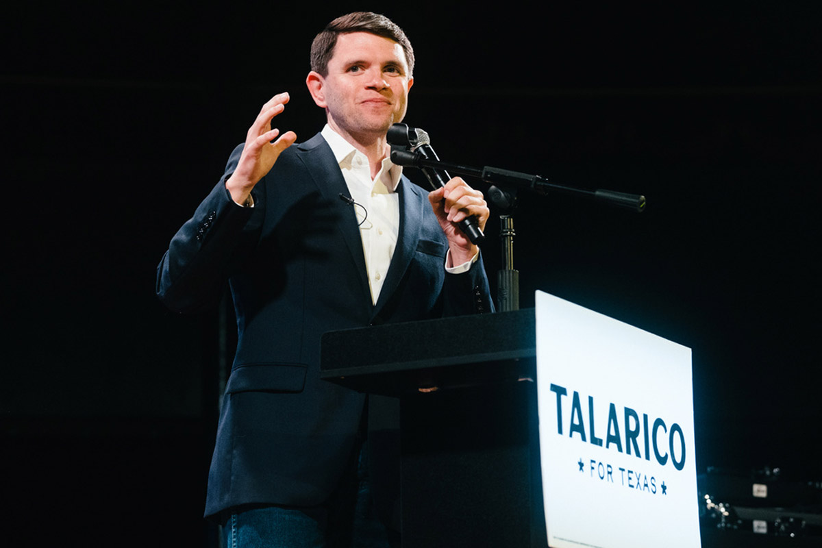 James Talarico, candidato demócrata al Senado por Texas