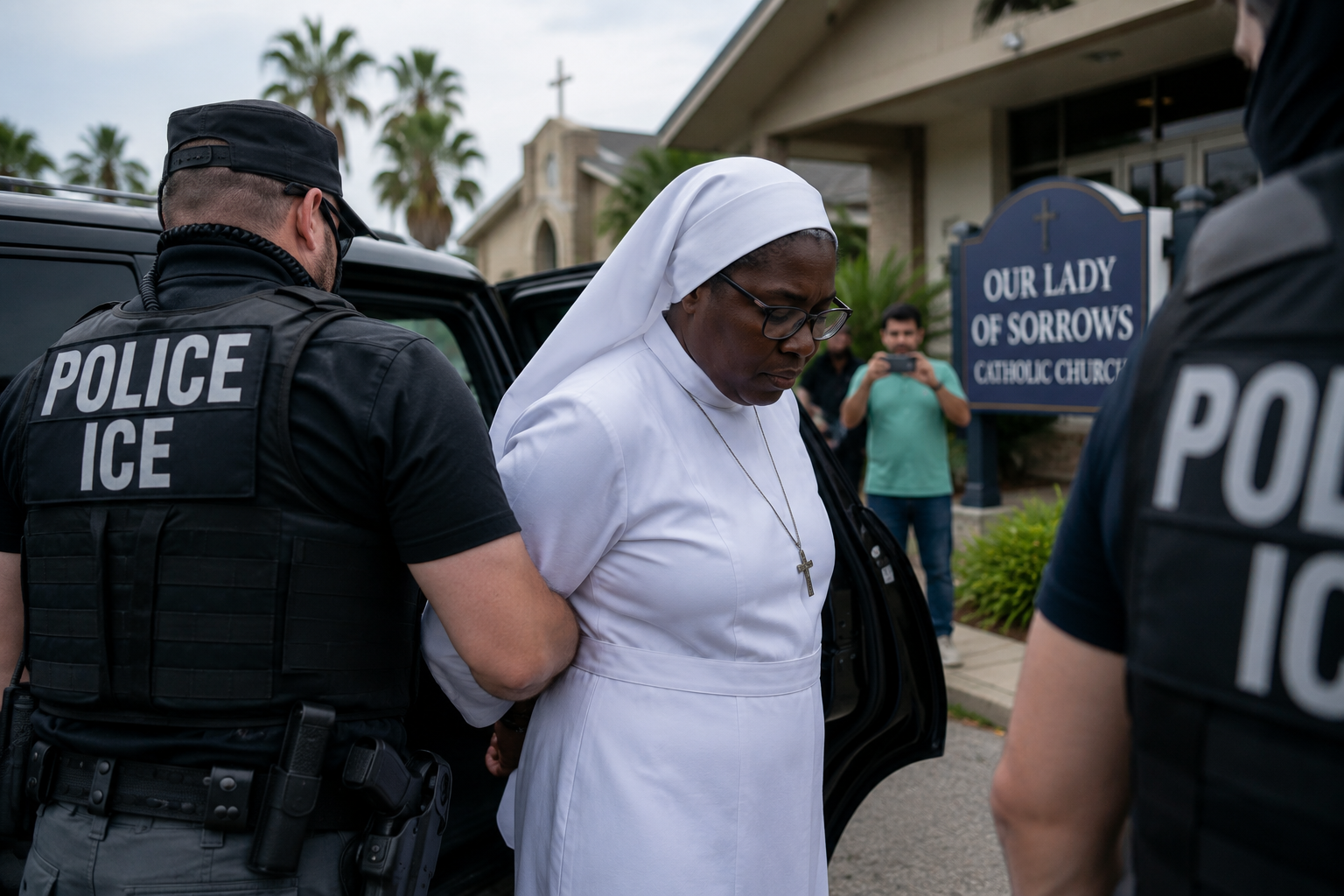 ICE detuvo a una monja cuando iba a misa en Texas: fue liberada tras la presión de su comunidad