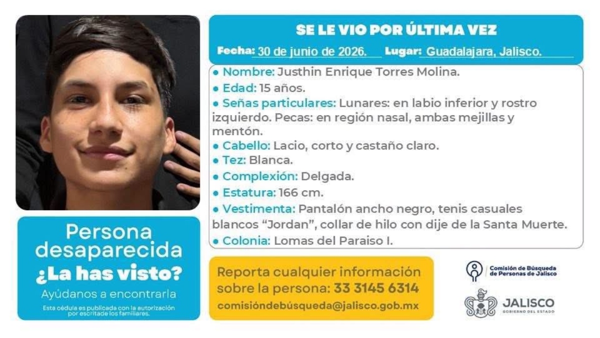 Jóvenes que habrían sido reclutados por el crimen en Jalisco enviaron mensajes a sus familias antes de desaparecer