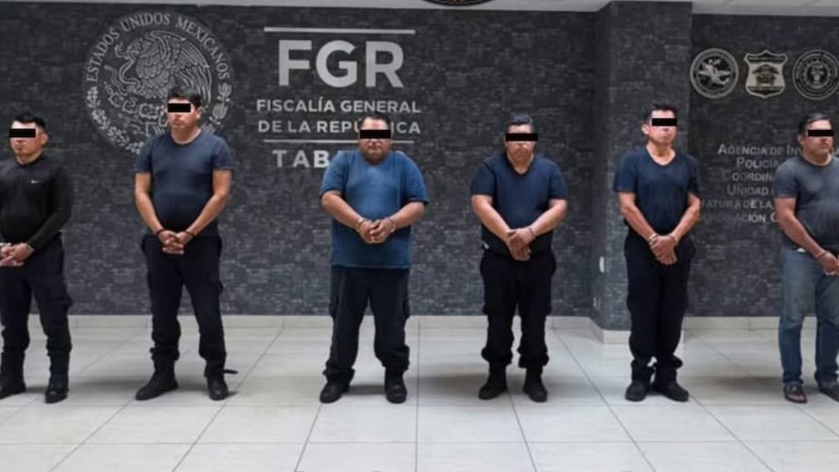 Arrestan a 6 policías de Tabasco acusados de secuestro y extorsiones