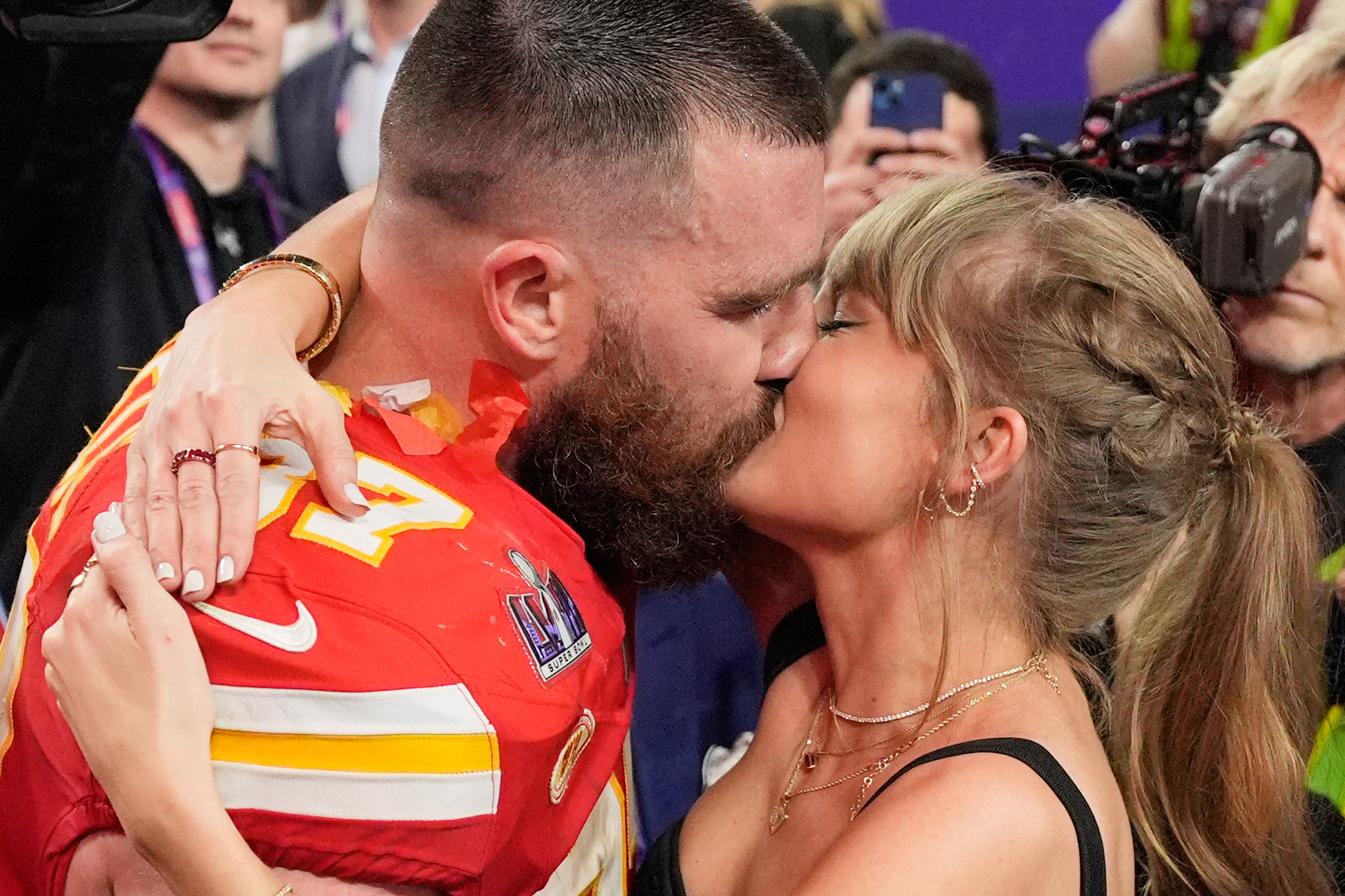 Ensayo de la boda de Taylor Swift y Travis Kelce reúne a grandes celebridades en Nueva York