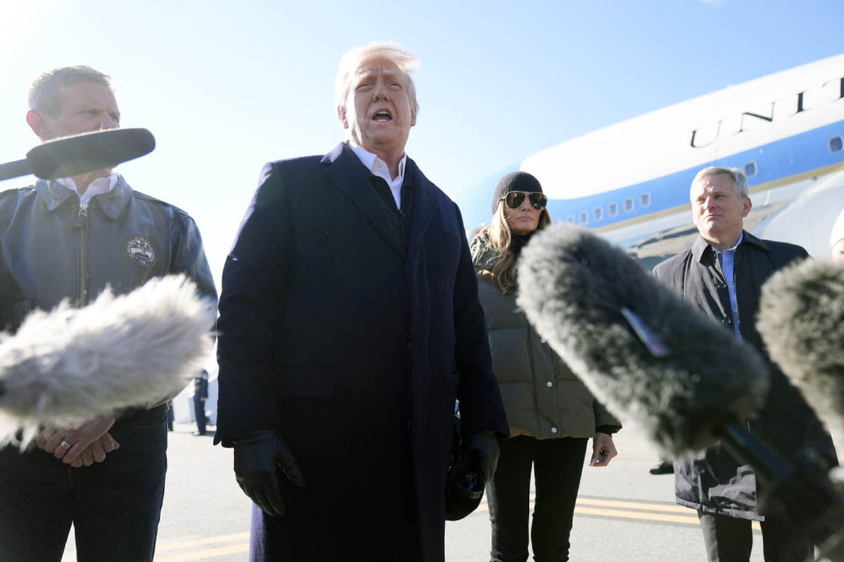 Trump vuelve a viajar en el antiguo avión presidencial por temor a ser atacado por Irán
