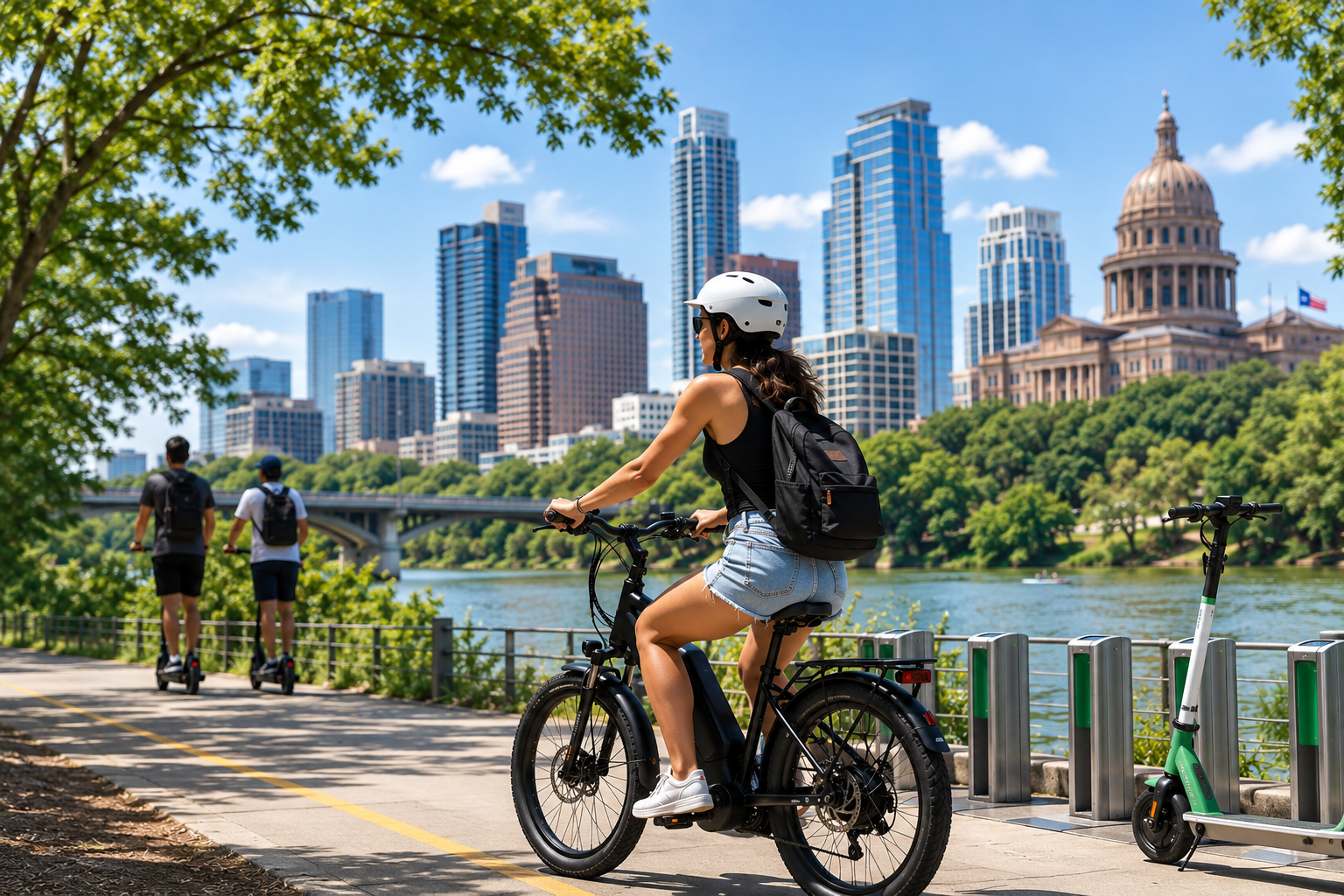 Una ciudad de Texas paga hasta $1,300 por comprar bicicletas, scooters y motocicletas eléctricas