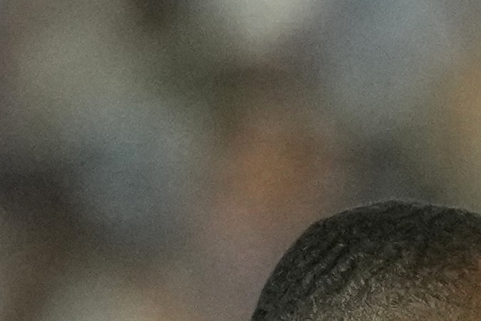 El portero de Cabo Verde, Vozinha (1), en el centro, saluda a Lionel Messi (10) de Argentina tras el partido de dieciseisavos de final del Mundial entre Argentina y Cabo Verde en Miami Gardens, Florida, el viernes 3 de julio de 2026.