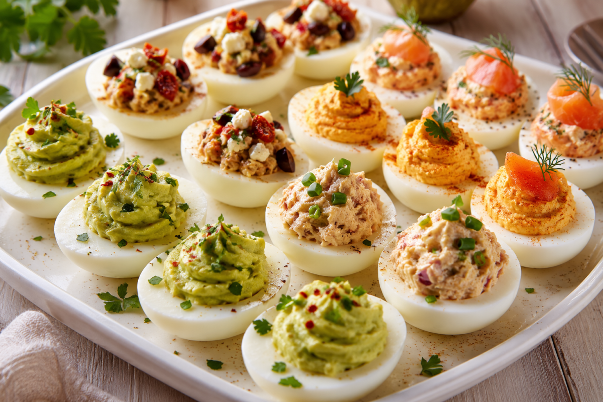5 recetas de huevos rellenos: deliciosas, saludables y fáciles de preparar