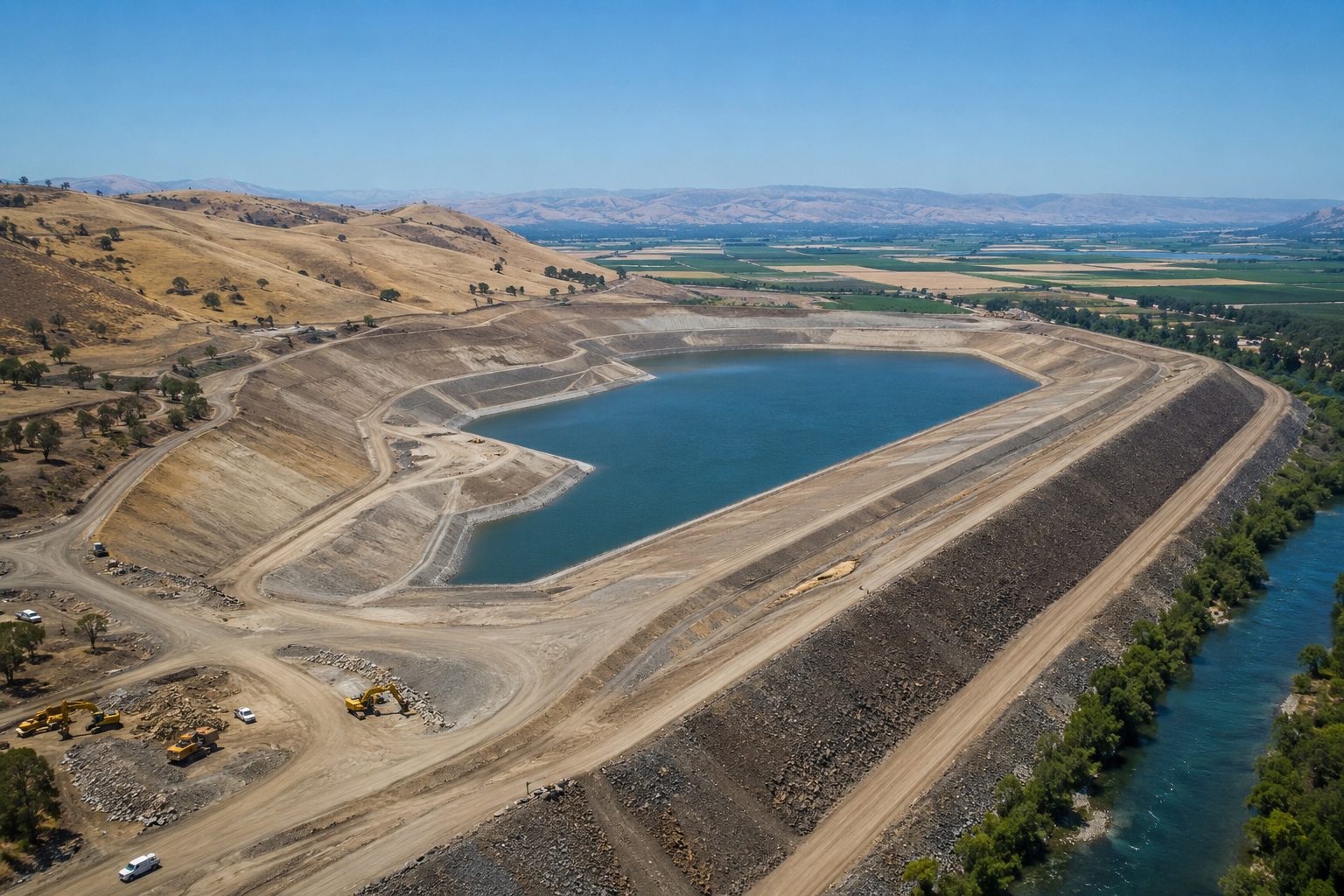 California apuesta por su mayor embalse en medio siglo, pero un obstáculo amenaza el proyecto