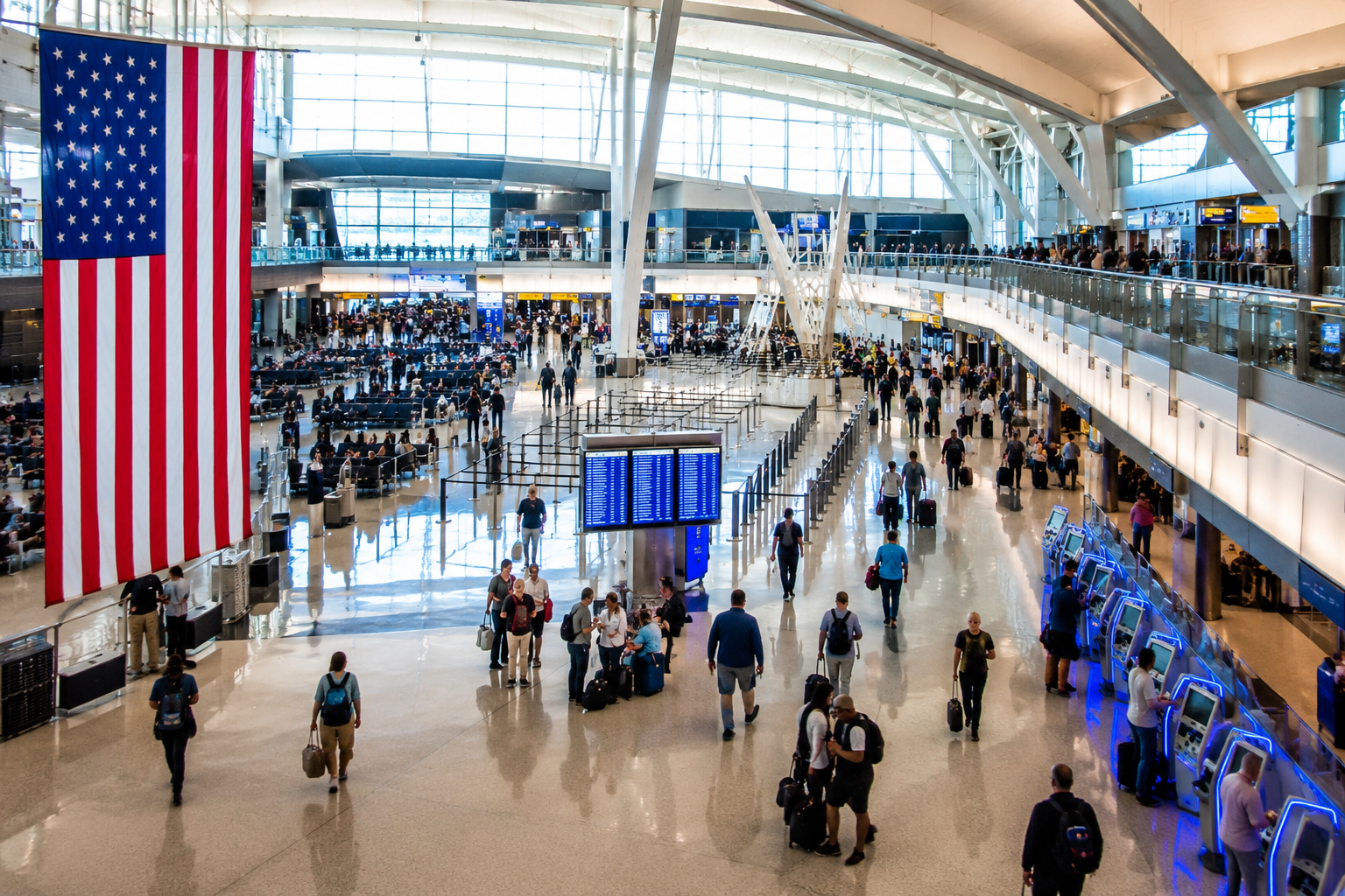 Los mejores mega aeropuertos de EE.UU. en 2026: cuáles ofrecen la mejor experiencia