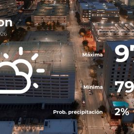 Conoce el clima de hoy en Houston