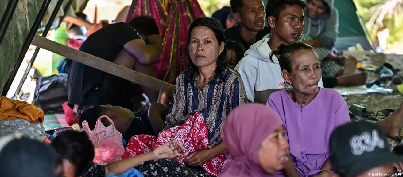 Más de 40,000 personas quedaron desplazadas tras terremoto en Indonesia