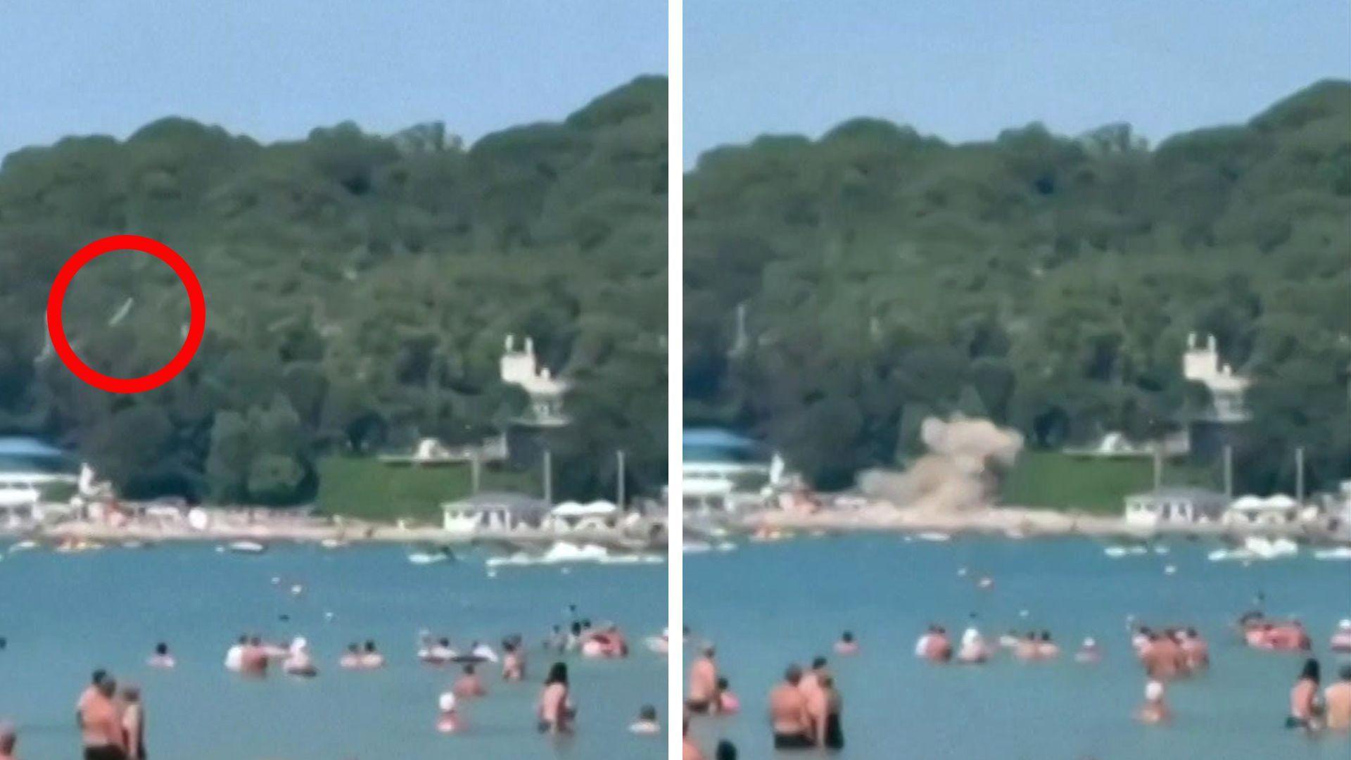 Un dron ucraniano explota en una playa del mar Negro y deja al menos 7 muertos y 40 heridos