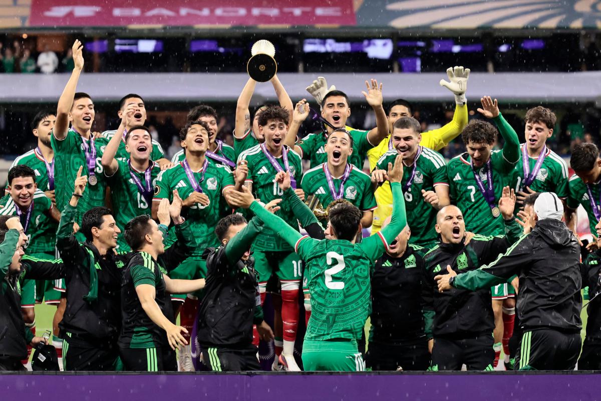 Volvió el gigante de Concacaf: México se consagró bicampeona sub-20 tras vencer a Estados Unidos