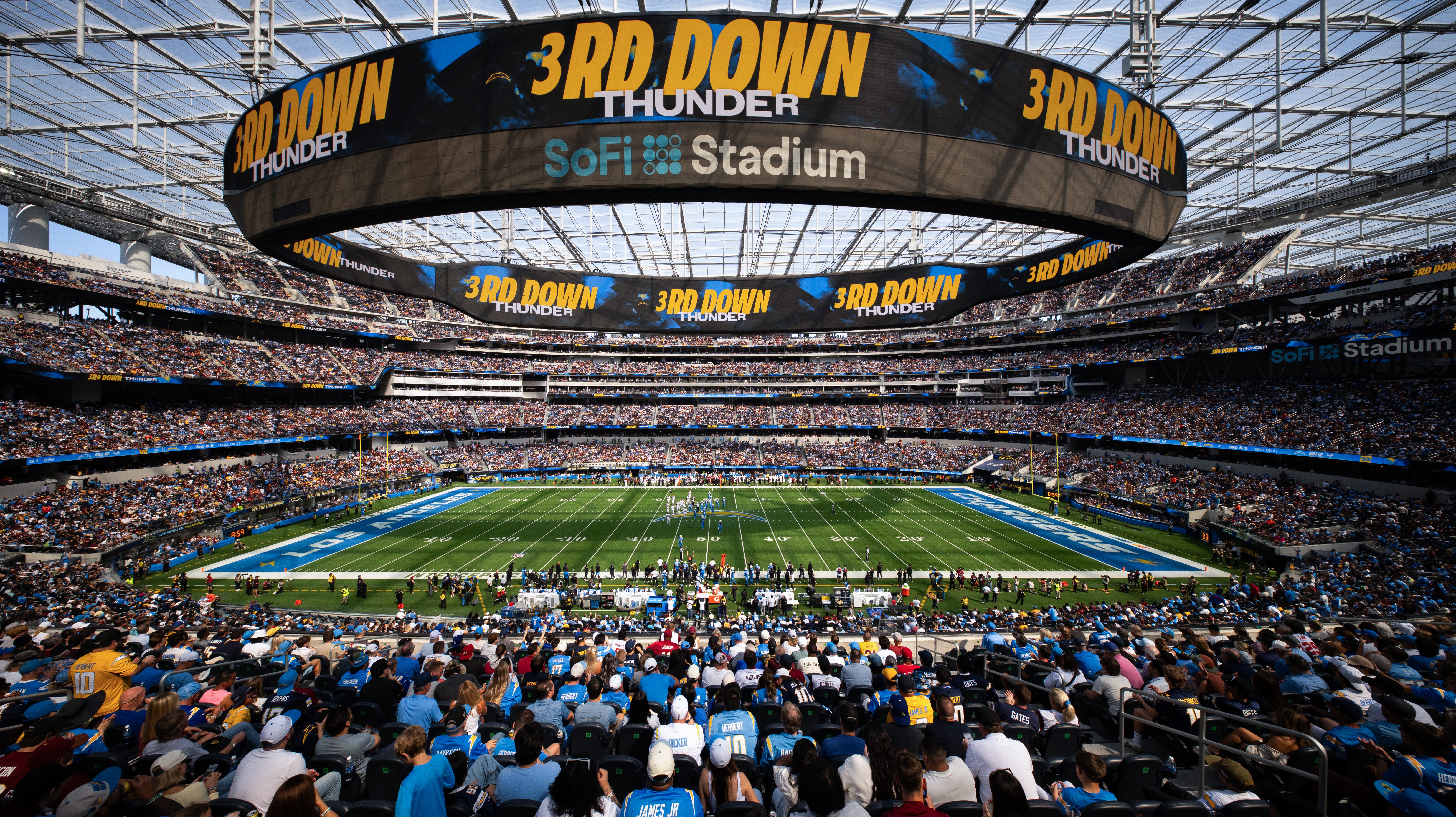 Según encuestas, el SoFi Stadium está entre los peores estadios de la NFL