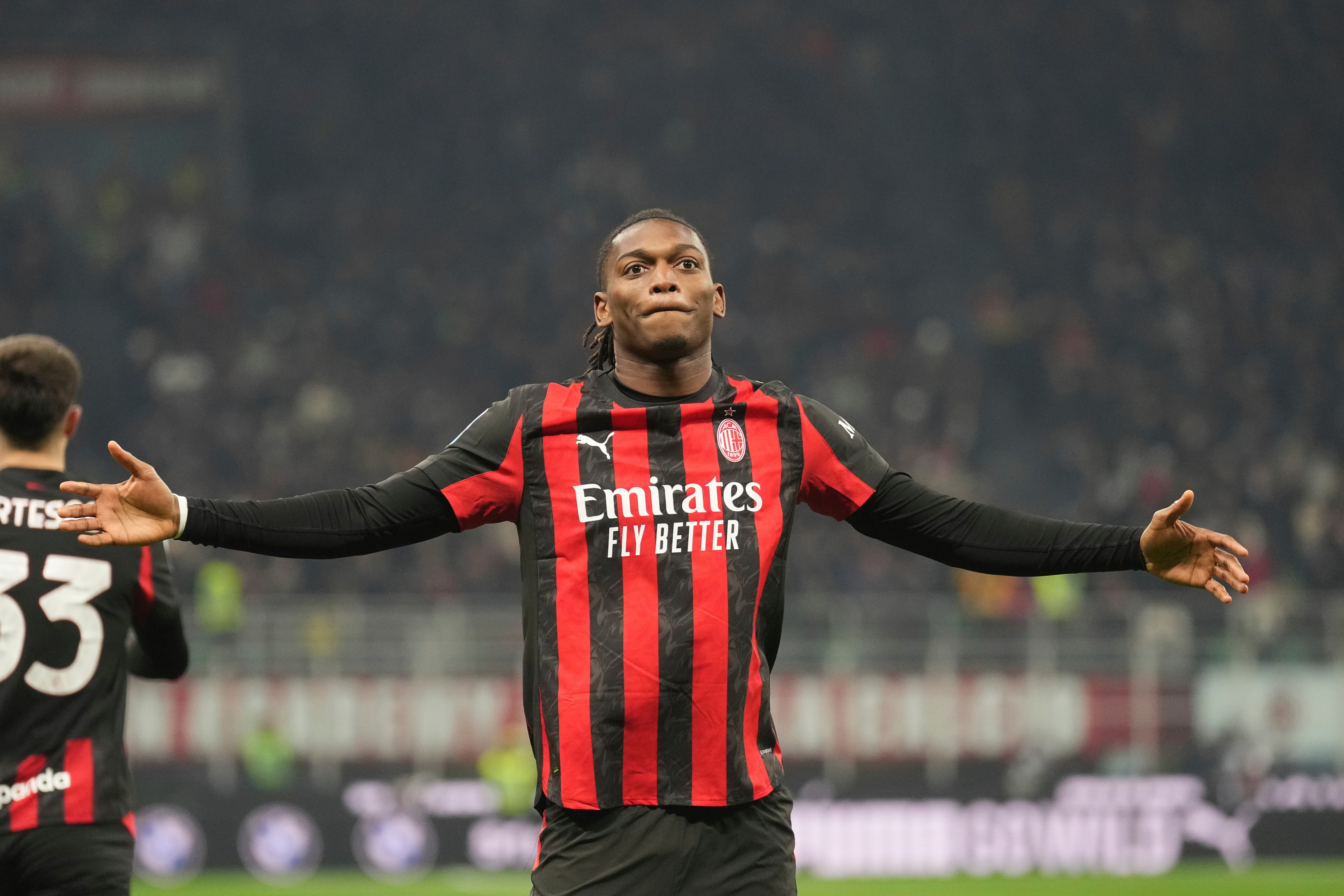 Rafael Leao se despide del AC Milan después de siete temporadas y una Serie A