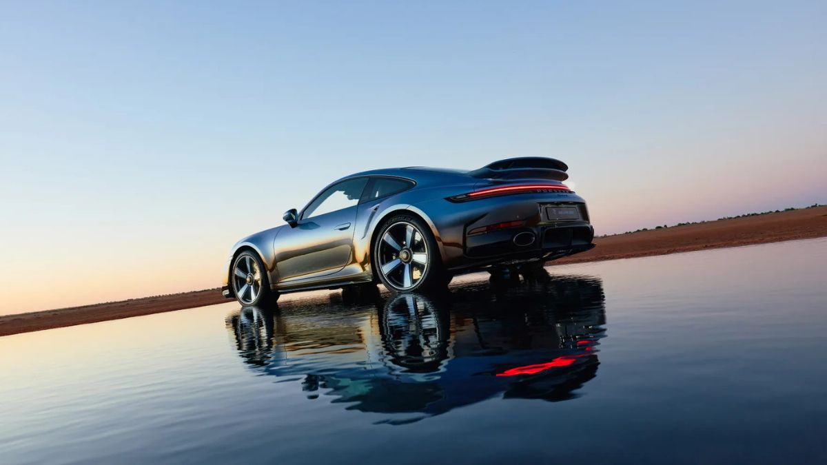 Arte sobre ruedas: Porsche 911 Turbo S Land Down Under