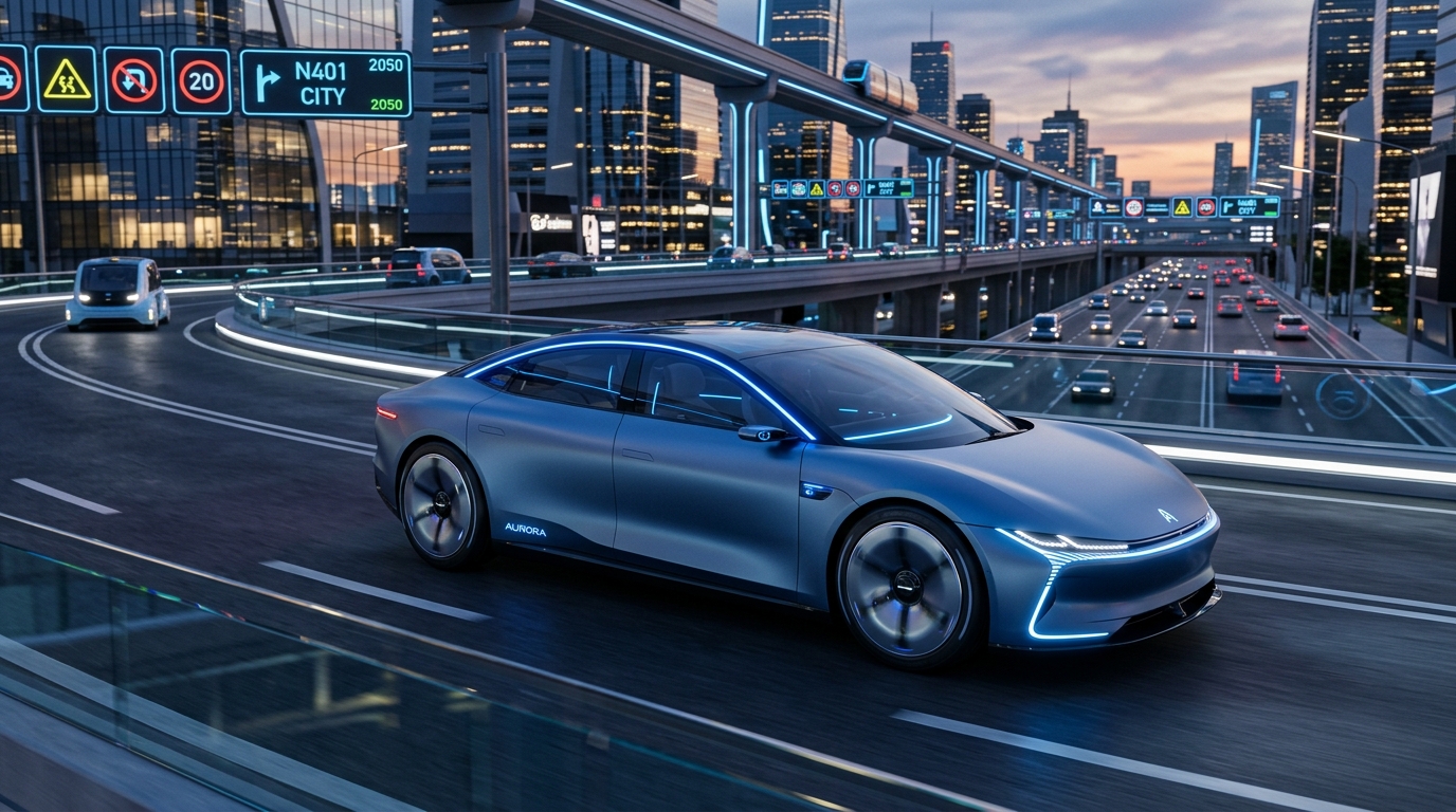 Autos del año 2050 según la IA: así podrían cambiar por completo