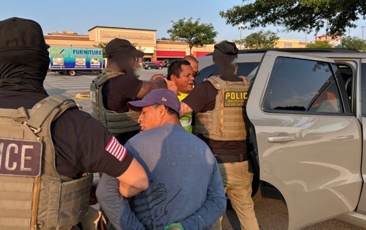 ICE detiene a 1,300 inmigrantes en operativo especial en Washington, D.C., Virginia y Maryland