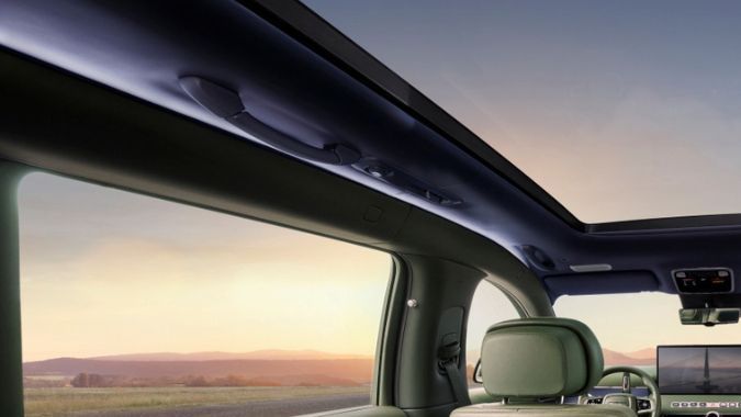 Interior del Genesis GV90