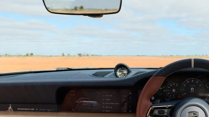 Interior del Porsche 911 Turbo S Land Down Under