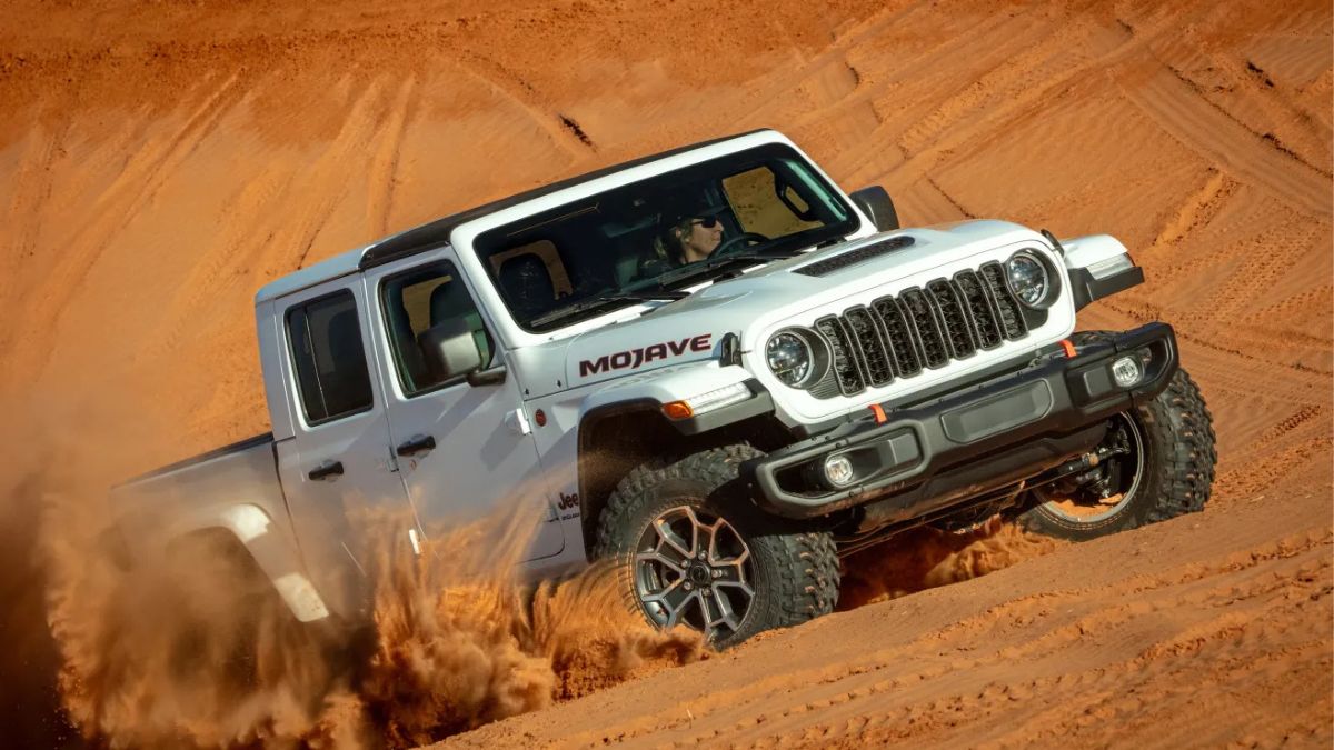 Jeep lleva un Gladiator Mojave especial al Rebelle Rally 2026